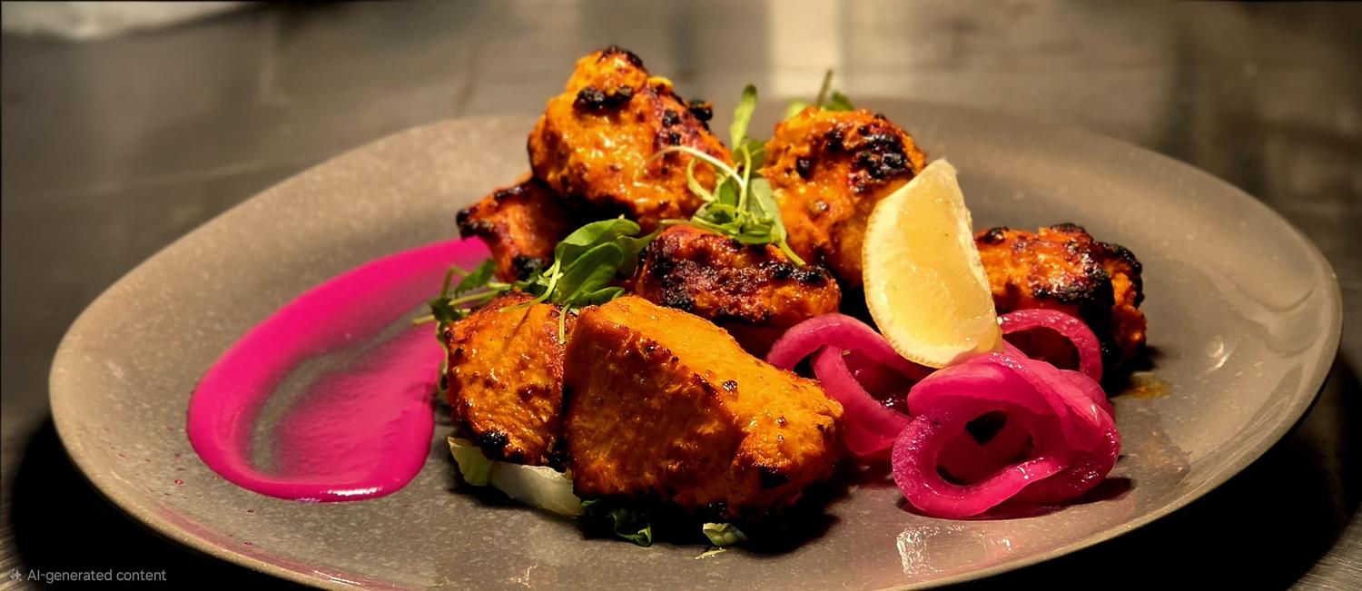 Tandoori chicken tikka